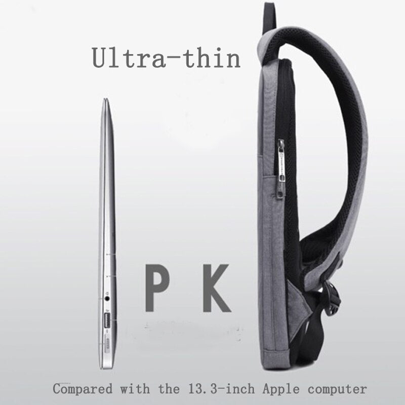 Ultra Slim Minimalist Business Backpack - Sizes 14" & 15”