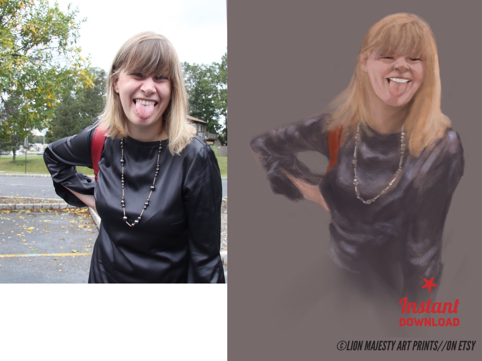 Custom Art Portrait from Your Photo