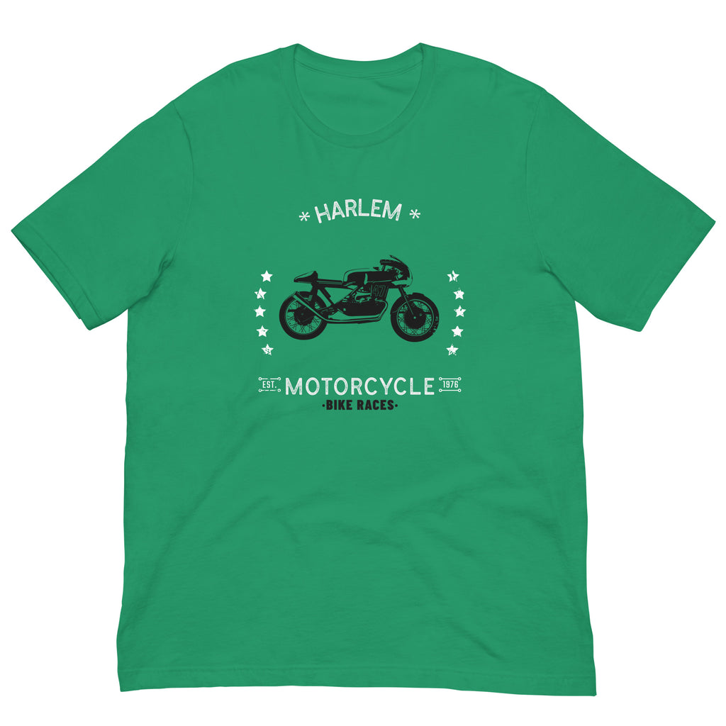 Harlem motorcycle races t-shirt